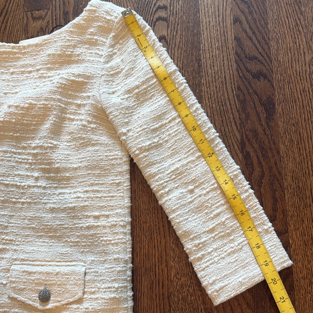 ba&sh Cream Tweed Mini Dress - Picture 14 of 14